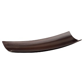 Long Rectangular Curved Wood Tray