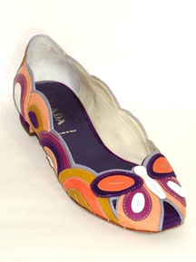 Prada Brightly Colored Flats