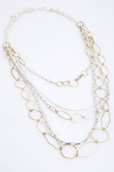 layered necklace