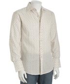 Ben Sherman Cream Dot Sport Shirt