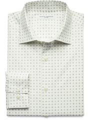 Fitted Dotted Diamond Dress Shirt at Banana Republic