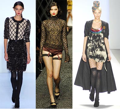 Fall 2008 Fashion Week Trend: Fishnets