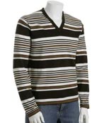 Michael Kors Coffee Stripe Sweater