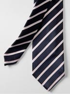 Stitch Stripe Narrow Tie