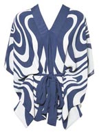 Wave Print Kaftan