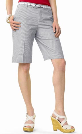 Martin Striped Bermuda Short