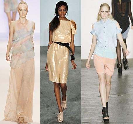 Spring 2009 Fashion Week Trend: Peach