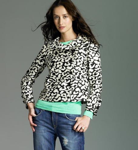 Snow Leopard Simone Peacoat