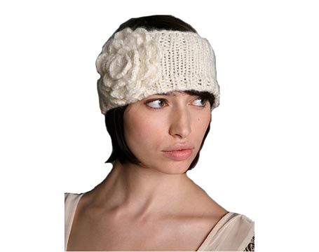 Sweater Floral Earwarmer