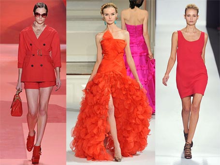 Spring 2010 Fashion Week Trend: Red